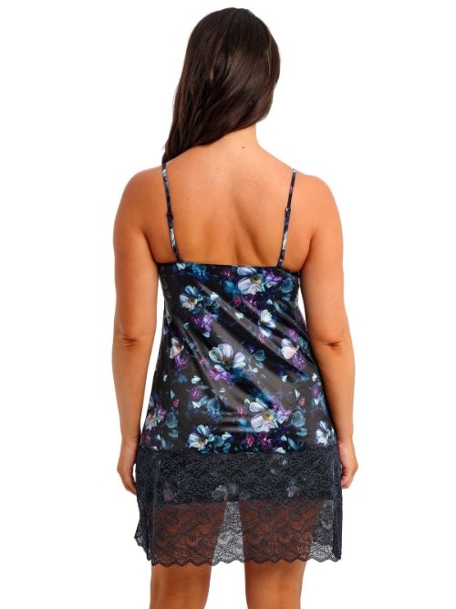 Fantasy Lingerie Lucia navy blue slipdress Fantasy Lingerie Lucia navy blue slipdress