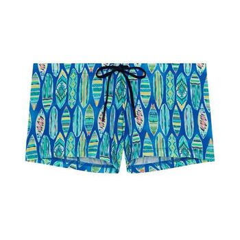 HOM Swimwear Marbella Blue Swim Boxer HOM Swimwear Marbella Blue Swim Boxer