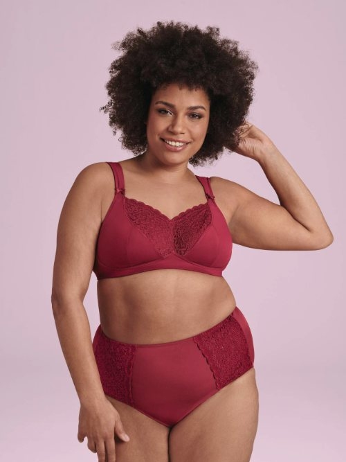 Anita Care Havanna red high waist brief Anita Care Havanna red high waist brief