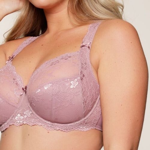 LingaDore Daily Basic mauve non-padded bra LingaDore Daily Basic mauve non-padded bra