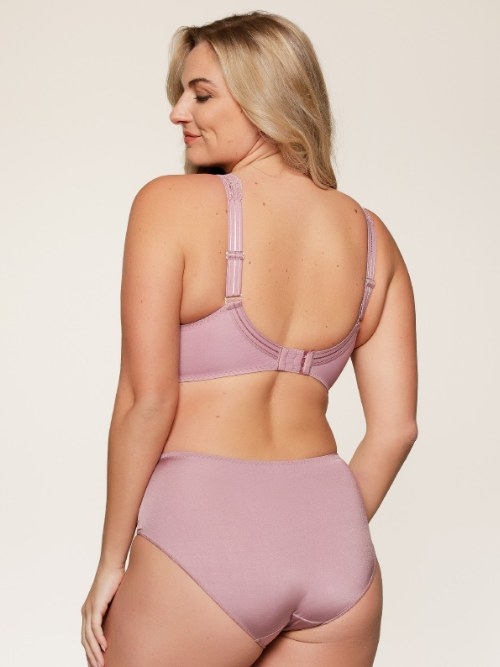 LingaDore Daily Basic mauve high waist brief LingaDore Daily Basic mauve high waist brief