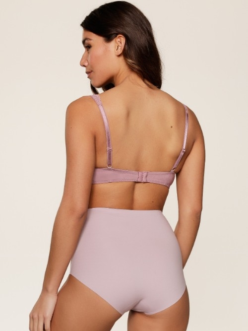 LingaDore Daily Basic mauve high waist brief LingaDore Daily Basic mauve high waist brief