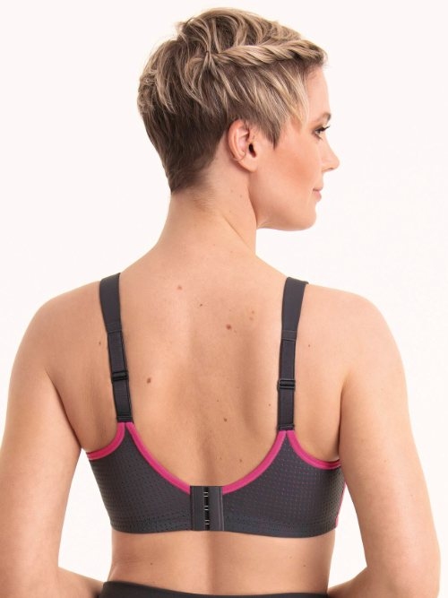 Anita Active Performance wireX grey/pink sport bra Anita Active Performance wireX grey/pink sport bra