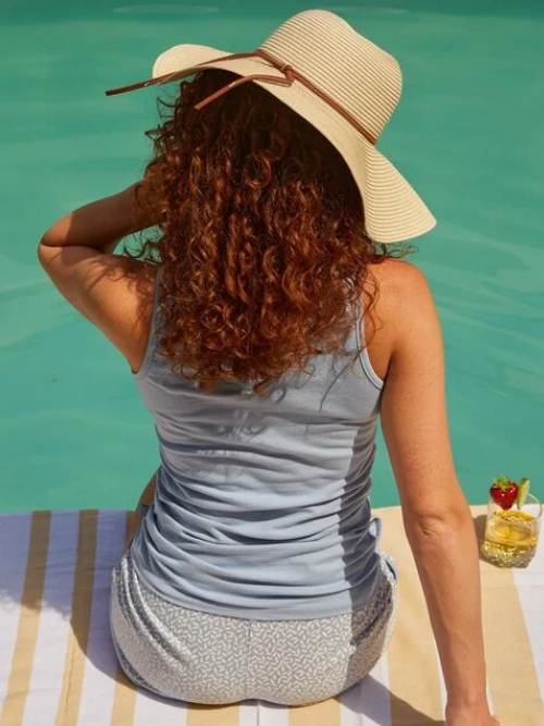 Charlie Choe Fresh Summer Nights blue sleep shirt Charlie Choe Fresh Summer Nights blue sleep shirt