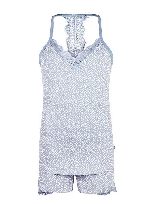 Charlie Choe Fresh Summer Nights blue/print shortama Charlie Choe Fresh Summer Nights blue/print shortama