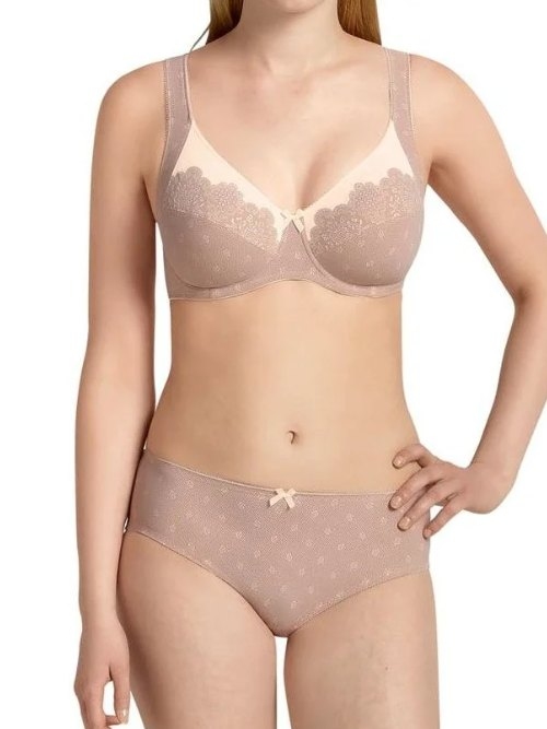 Anita Versailles mole grey brief Anita Versailles mole grey brief