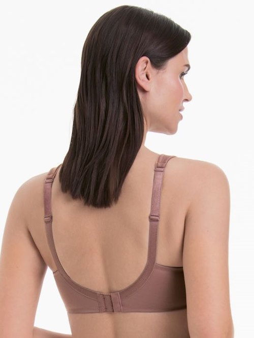 Rosa Faia Twin brown non-padded bra Rosa Faia Twin brown non-padded bra