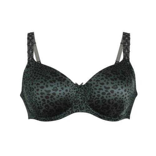 Rosa Faia Joy green/print non-padded bra Rosa Faia Joy green/print non-padded bra