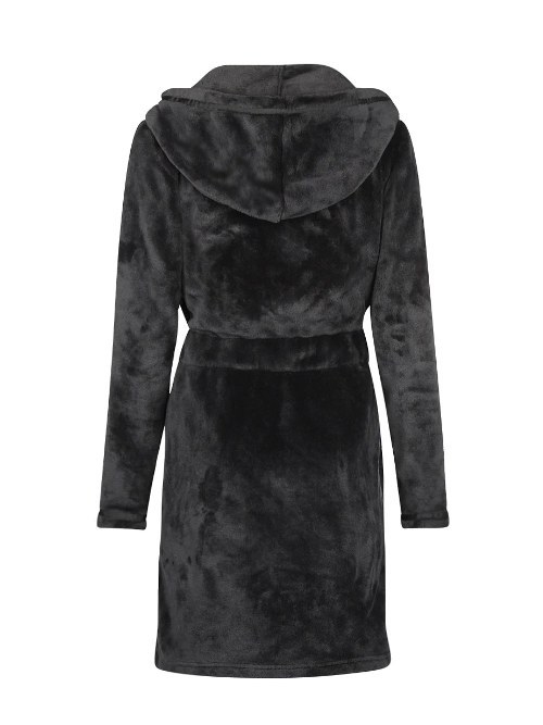 Charlie Choe Goes Retro black bathrobe Charlie Choe Goes Retro black bathrobe