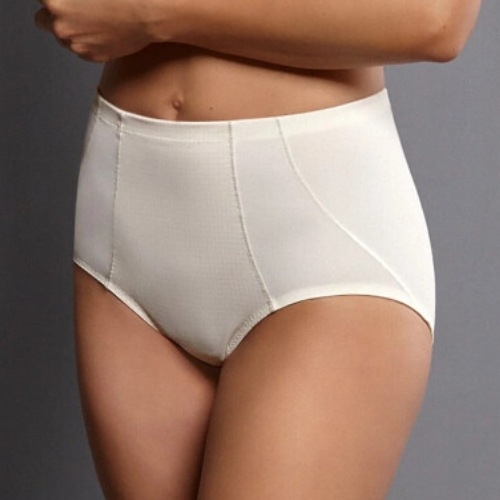 Anita Clara ivory/print high waist brief Anita Clara ivory/print high waist brief