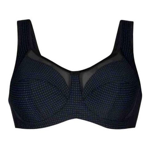 Anita Clara blue/black wireless bra Anita Clara blue/black wireless bra