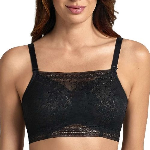 Anita Care Fleur black non-padded bra Anita Care Fleur black non-padded bra