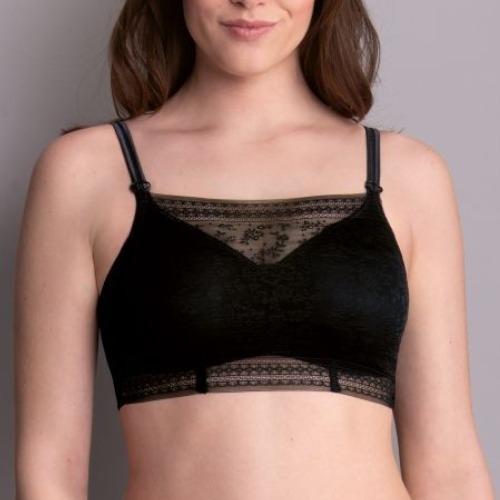 Anita Care Fleur black non-padded bra Anita Care Fleur black non-padded bra
