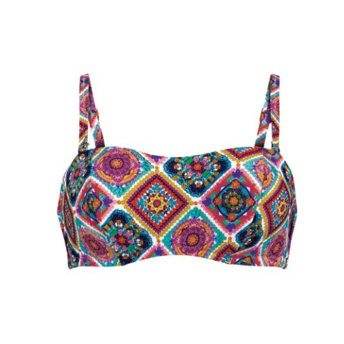Rosa Faia Swimwear Bella multicolor padded bikini bra Rosa Faia Swimwear Bella multicolor padded bikini bra