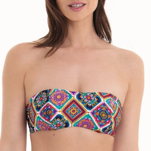 Rosa Faia Swimwear Bella multicolor padded bikini bra Rosa Faia Swimwear Bella multicolor padded bikini bra
