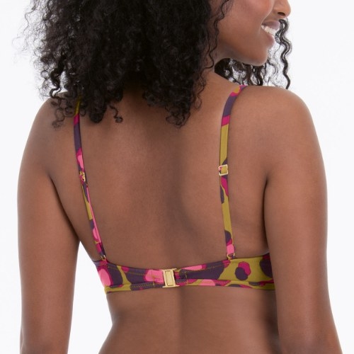 Rosa Faia Swimwear Minou brown padded bikini bra Rosa Faia Swimwear Minou brown padded bikini bra