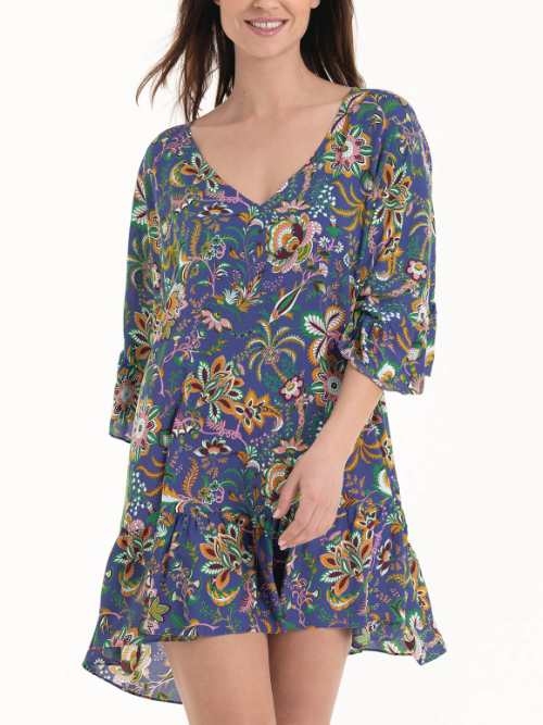 Rosa Faia Swimwear Akalani blue tunic Rosa Faia Swimwear Akalani blue tunic