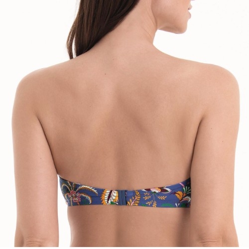 Rosa Faia Swimwear Ella blue padded bikini bra Rosa Faia Swimwear Ella blue padded bikini bra