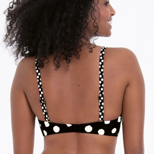 Rosa Faia Swimwear Ella black soft-cup bikini bra Rosa Faia Swimwear Ella black soft-cup bikini bra