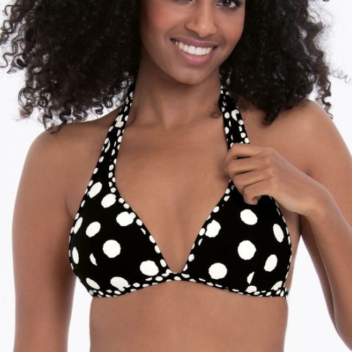 Rosa Faia Swimwear Mina black padded bikini bra Rosa Faia Swimwear Mina black padded bikini bra