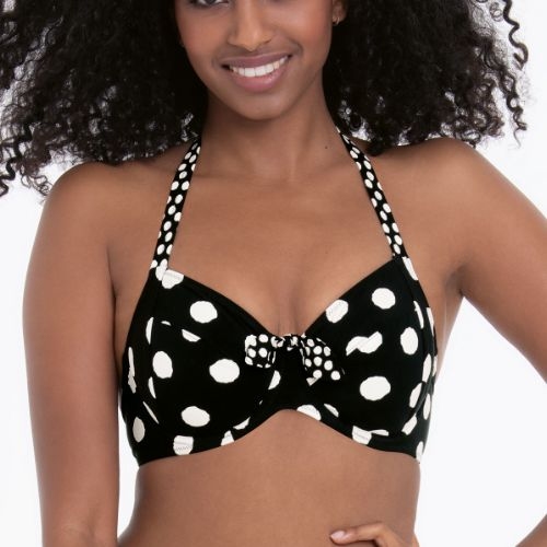 Rosa Faia Swimwear Leandra black soft-cup bikini bra Rosa Faia Swimwear Leandra black soft-cup bikini bra